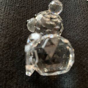 Swarovski small crystal teddy bear